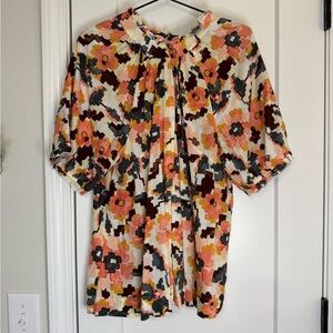 Sonoma Southwest Boho Short Sleeve Top